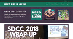 Desktop Screenshot of nerdforaliving.com